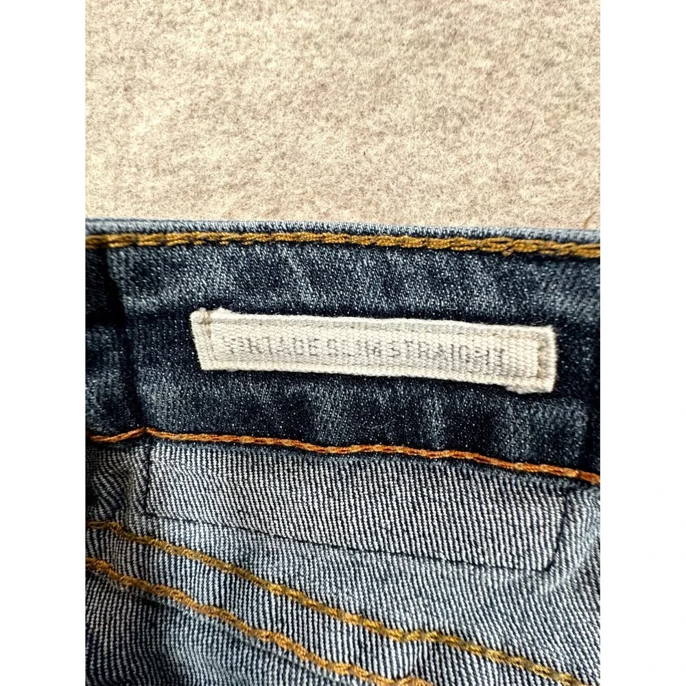 Weatherproof Vintage Slim Straight Jeans Mens 32x30 Blue Denim Mid Rise Stretch